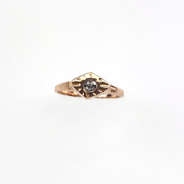 Rose Gold Eye Ring