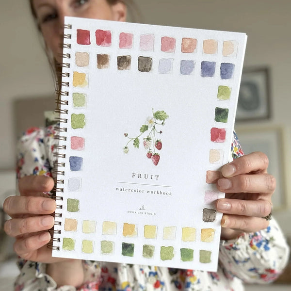 Fruit Watercolor Workbook