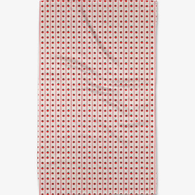 Tomato Stripes Tea Towel