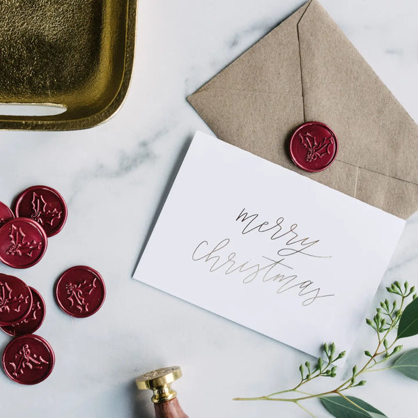 Holiday Wax Seal Stamps