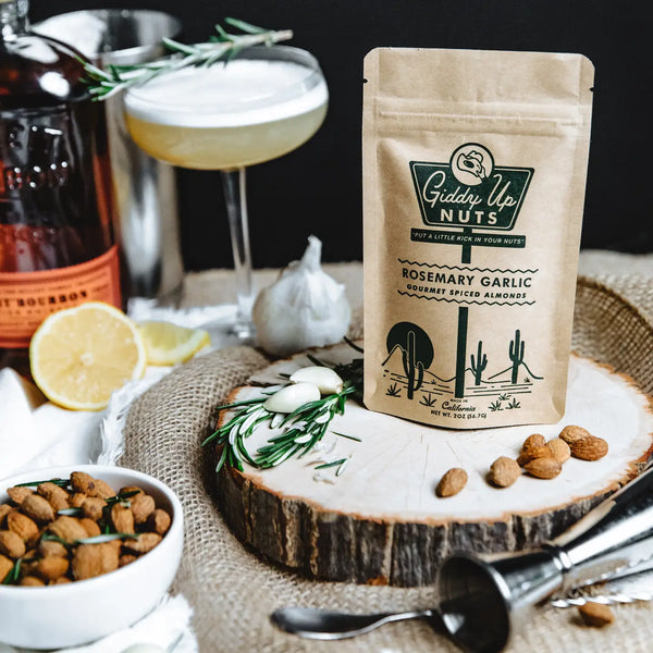 Rosemary Garlic Spiced Almonds