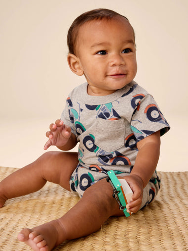 Motocicleta Pocket Shortie Romper