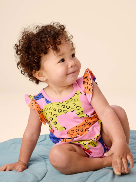 Bright Jaguars Baby Romper