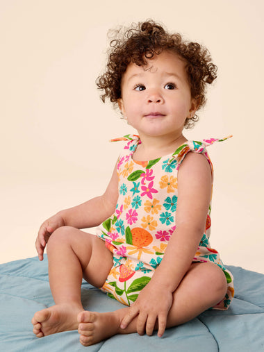 Tropical Fruit Baby Romper