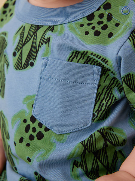 Hopalong Frogs Pocket Romper