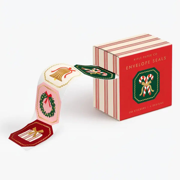 Holly Jolly Envelope Seals