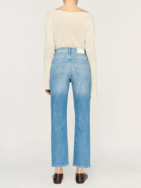 Enora Ultra High-Rise Vintage Cigarette Ankle: Clear Sky