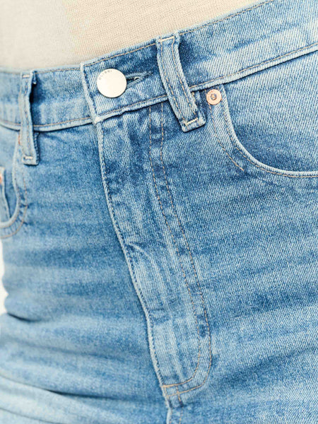 Enora Ultra High-Rise Vintage Cigarette Ankle: Clear Sky