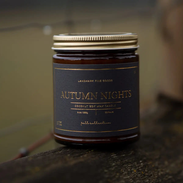 Autumn Nights Candle: Luxe Label