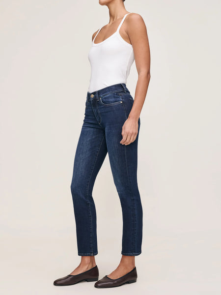 Mara Mid Rise Straight Ankle: Eastside