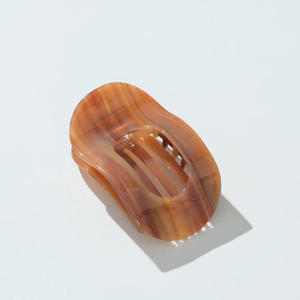 Oval Flat Lay Claw Clip