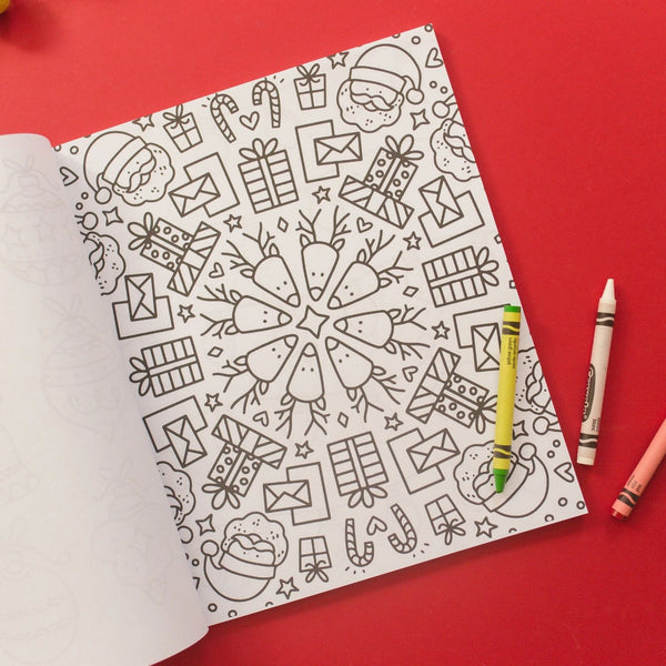 Home For The Holidays Coloring Book