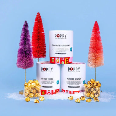 Holiday Popcorn Cylinders