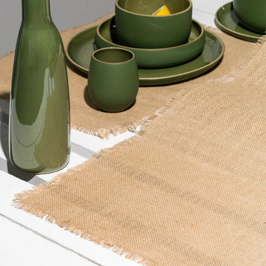 Burlap Table Runner