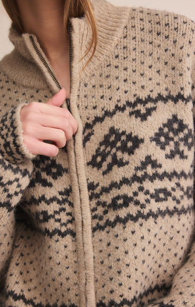 Bismark Zip Cardigan