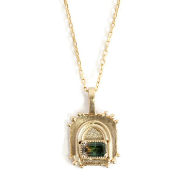 Prayer Tourmaline Necklace