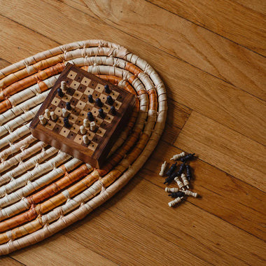 Handcrafted Wooden Travel Chess