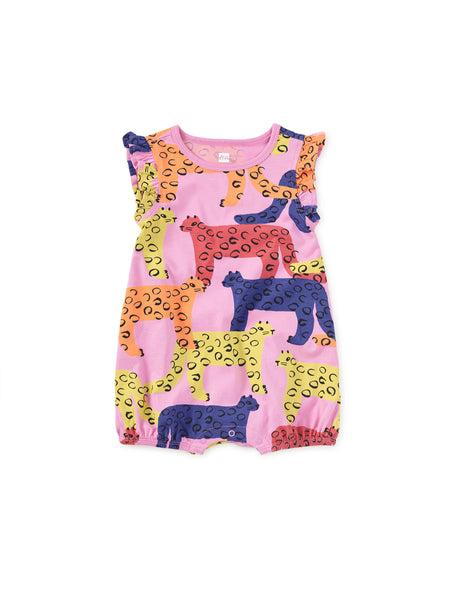 Bright Jaguars Baby Romper
