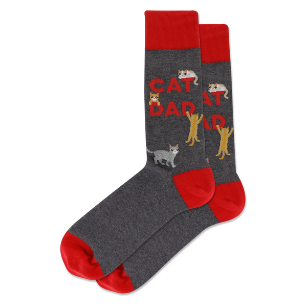 Cat Dad Men's Socks