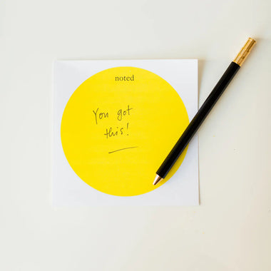 Yellow Dot Notepad