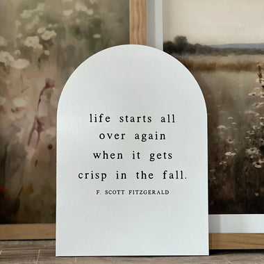 Life Starts All Over Arch