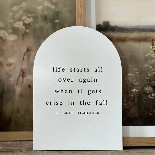 Life Starts All Over Arch