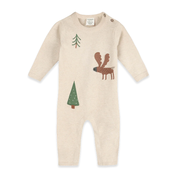 Moose Applique Jumpsuit
