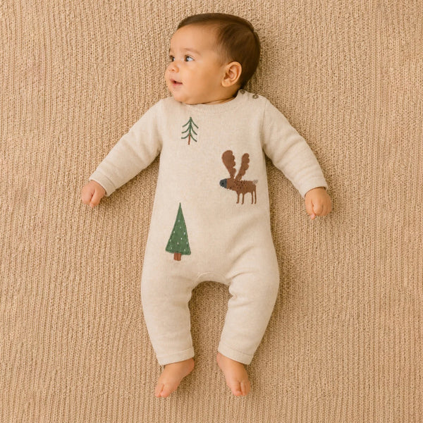 Moose Applique Jumpsuit