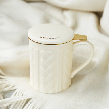 Cozy Winter Mug with Infuser