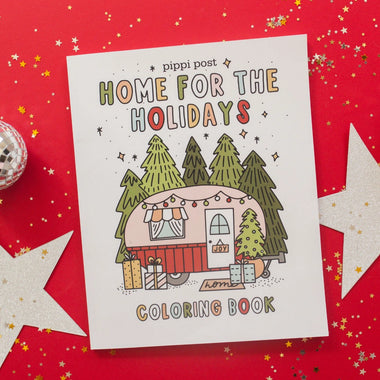 Home For The Holidays Coloring Book