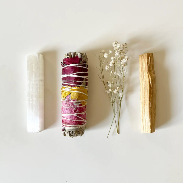 Floral Sage Smudge Bundle