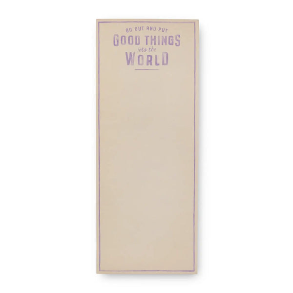Good Things Notepad