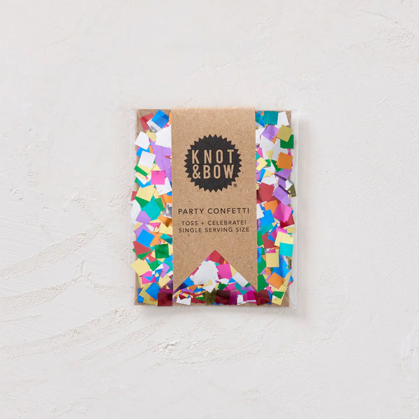 Single Serve Confetti: Metallic Rainbow