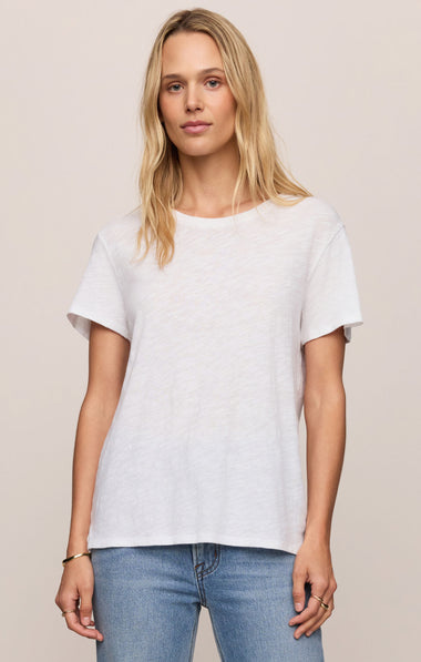 Foundation Slub Tee: White