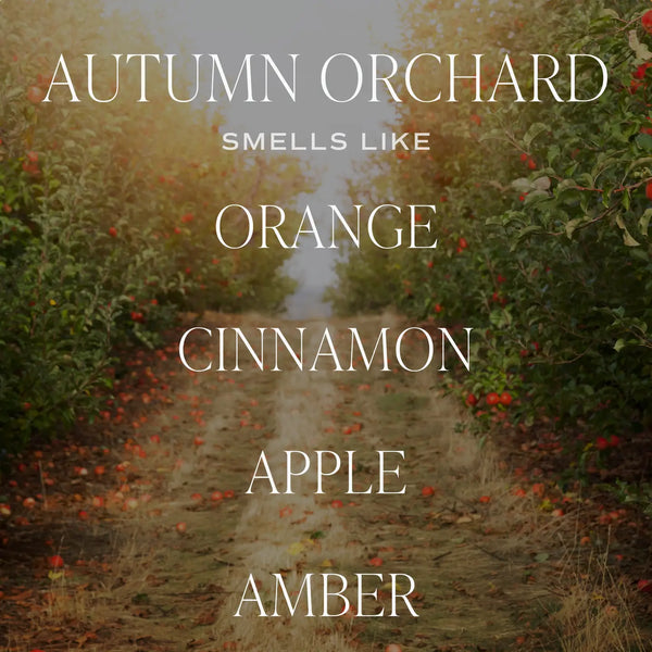 Autumn Orchard Plaid Candle