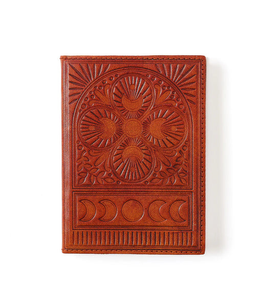 Leather Moon Phases Journal