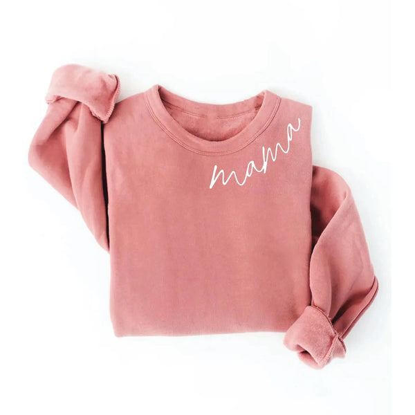 Mama Sweatshirt: Mauve