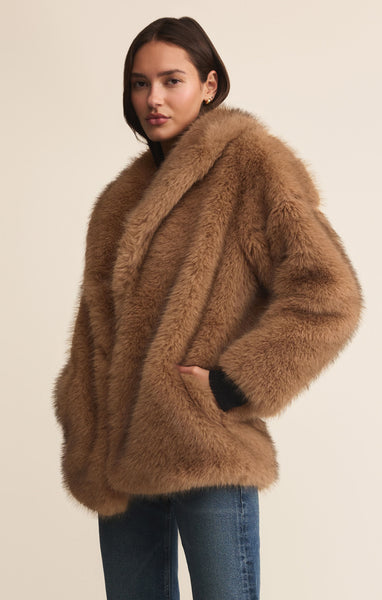 Logan Faux Fur Coat