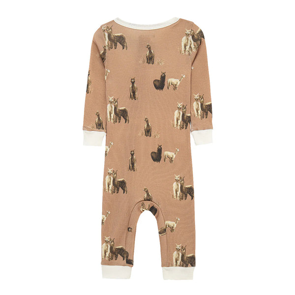 Alpaca Zipper Pajama