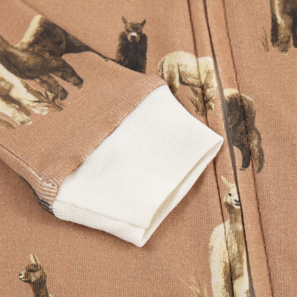 Alpaca Zipper Pajama
