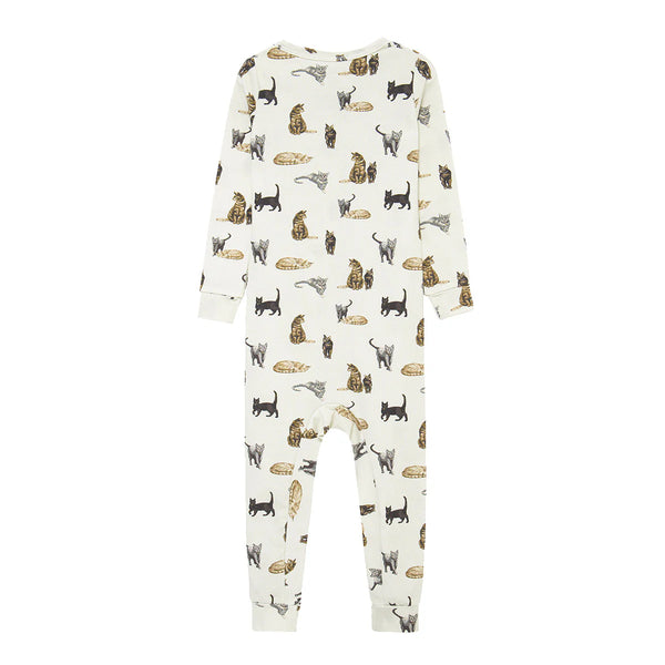 Kitty Cat Zipper Pajama