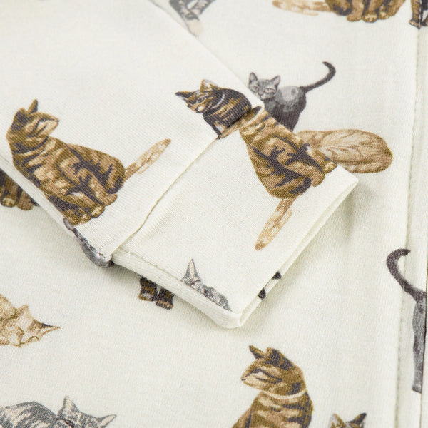 Kitty Cat Zipper Pajama