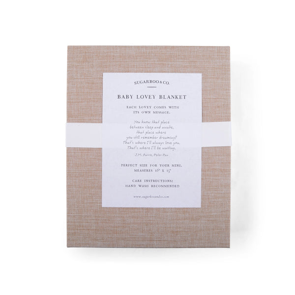 Baby Bear Lovey Blanket: Peter Pan