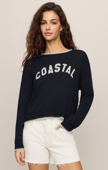 Navy Coastal Sweater