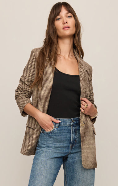 Evan Check Blazer