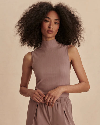 Casey Fitted Rib Tank: Antler