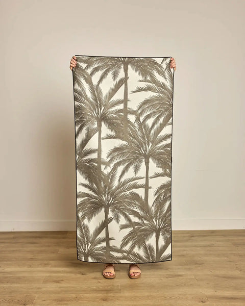 Caligo Brown Beach Towel