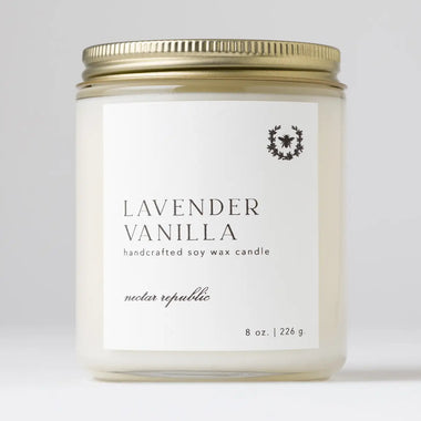 Lavender Vanilla Jar Candle