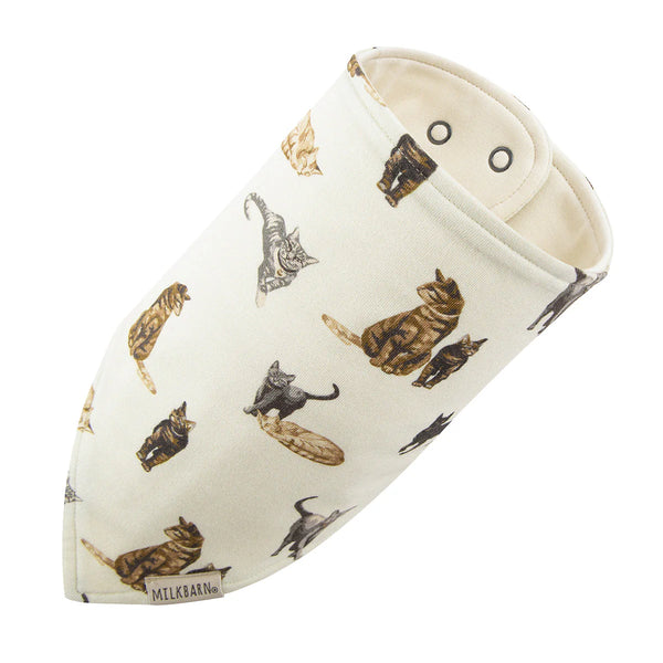 Kitty Cat Kerchief Bib