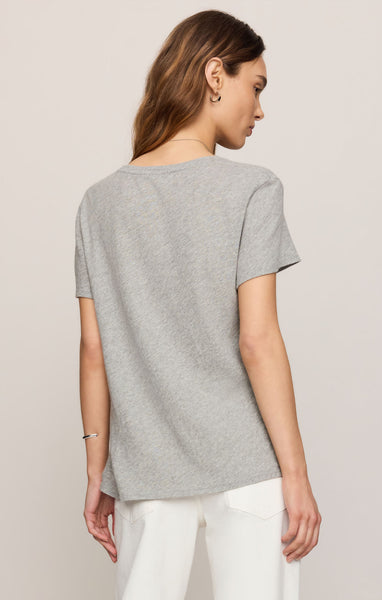 Foundation Slub Tee: Heather Grey
